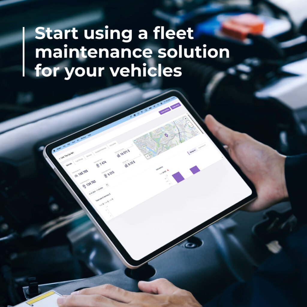 start using a fleet maintanance solution
